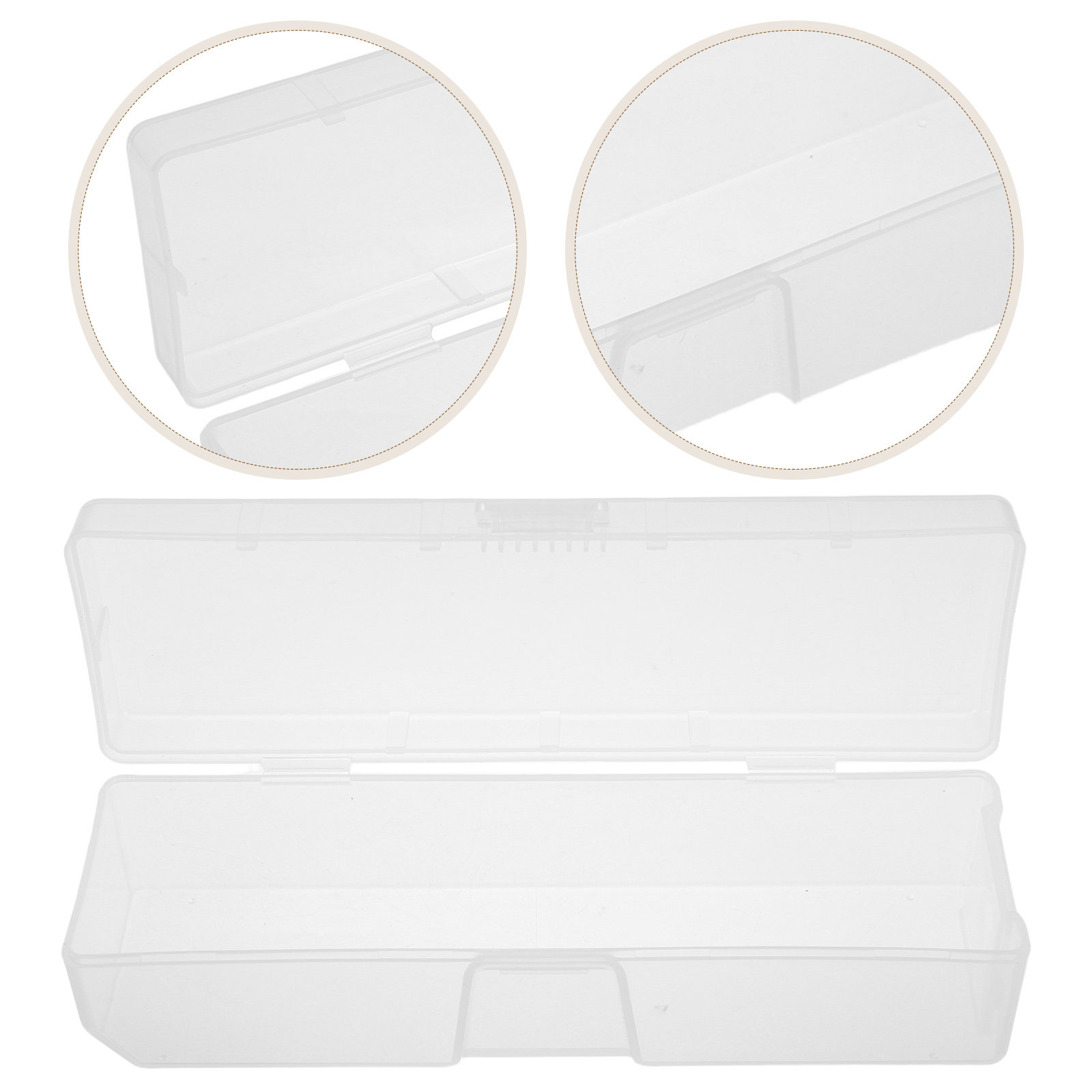 Mask Case Hard Shell - Kotak Masker Snorkel 7.4x2.1 Inci, Kotak
