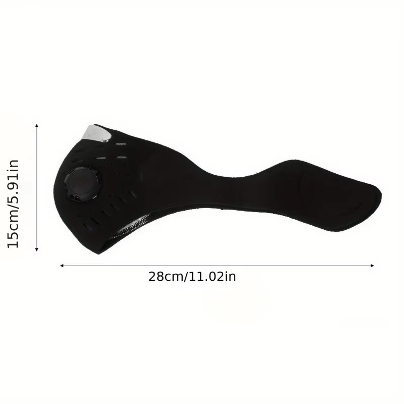 1pc Masker Wajah Dengan Filter - Anti Pollution Mask ulasan dan harga