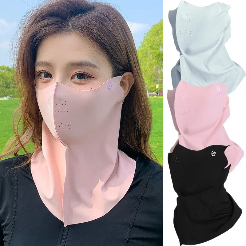 Masker Wajah Sutra Es Pelindun - Sports Mask Breathable ulasan dan harga